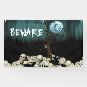 Schädel Banner