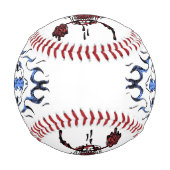 Schädel Baseball (Vorderseite)