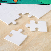 Schädel beim Schach mit Schachstück Rook Puzzle (Seite)