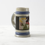 Schädel Bierglas (Vorderseite Links)