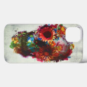 Schädel-Blumenfall Xtreme iPhone 6 Fallschutz Case-Mate iPhone Hülle (Rückseite (Horizontal))