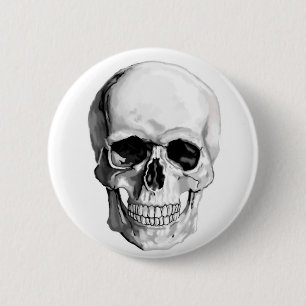 Schädel Button