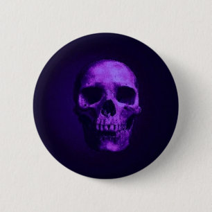 Schädel Button