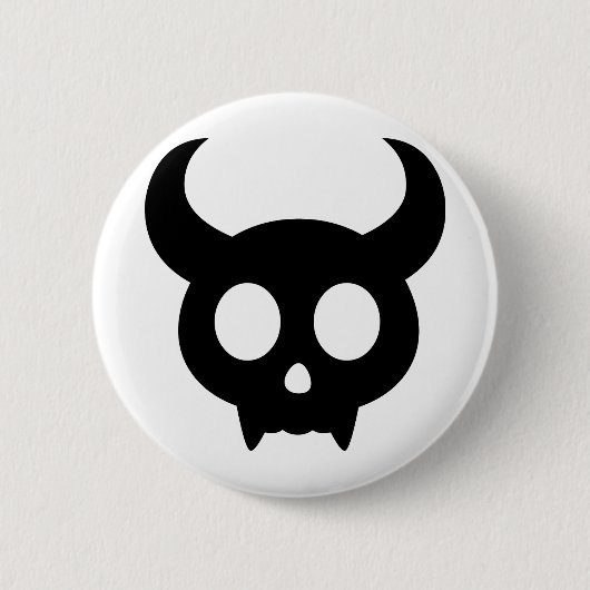 Schädel Button (Vorderseite)