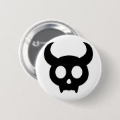 Schädel Button (Vorne & Hinten)