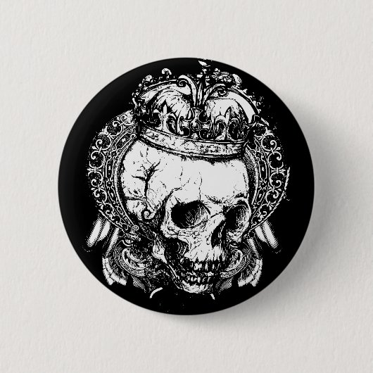 Schädel Button (Vorderseite)