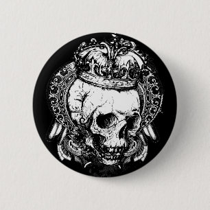 Schädel Button