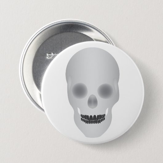 Schädel Button (Vorne & Hinten)