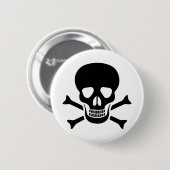 Schädel Button (Vorne & Hinten)