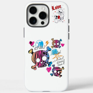 Schädel iPhone 16 Pro Max Hülle