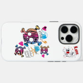 Schädel Case-Mate iPhone Hülle (Rückseite (Horizontal))