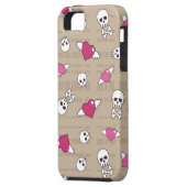 Schädel Case-Mate iPhone Hülle (Rückseite Links)