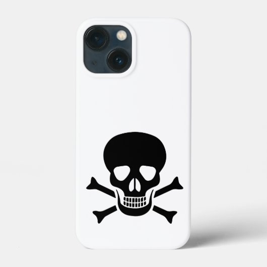 Schädel Case-Mate iPhone Hülle (Rückseite)