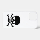Schädel Case-Mate iPhone Hülle (Rückseite (Horizontal))
