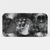 Schädel Case-Mate iPhone Hülle (Rückseite (Horizontal))