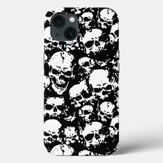 Schädel Case-Mate iPhone Hülle (Rückseite)