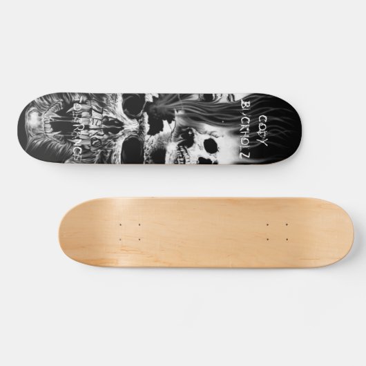 Schädel, CODYBUCKHOLZ, NULL, TOLERANZ Skateboard (Horizontal)