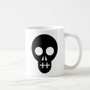 Schädel/Craneo/Crânio/Crâne Kaffeetasse