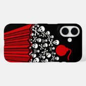 Schädel Cupcake Case-Mate iPhone Hülle (Rückseite (Horizontal))
