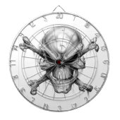 Schädel Dartscheibe (vorne)