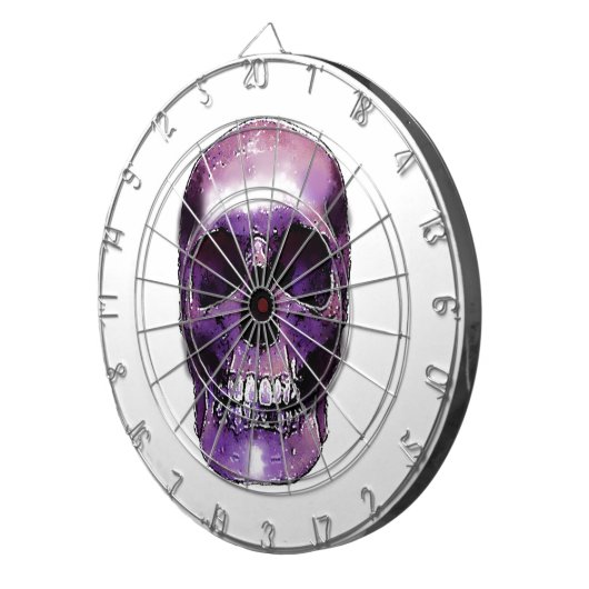 Schädel Dartscheibe (Vorderseite rechts)