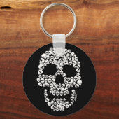 Schädel des Skulls-Schlüsselanhängers Schlüsselanhänger (Vorderseite)