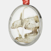 Schädel des wilden Ebers Silbernes Ornament (Links)