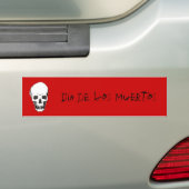 Schädel Dia de Los Muertos Autoaufkleber (Auf Auto)