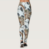 Schädel dia de Los Muertos Leggings (Rückseite)
