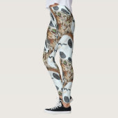 Schädel dia de Los Muertos Leggings (Links)