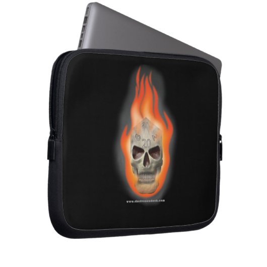 Schädel die laptopschutzhülle (Vorne Rechts)