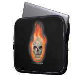 Schädel die laptopschutzhülle (Vorderseite Links)