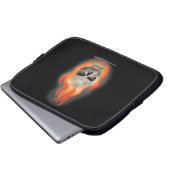 Schädel die laptopschutzhülle (Vorne Knopf)