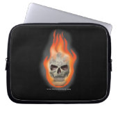 Schädel die laptopschutzhülle (Vorderseite)