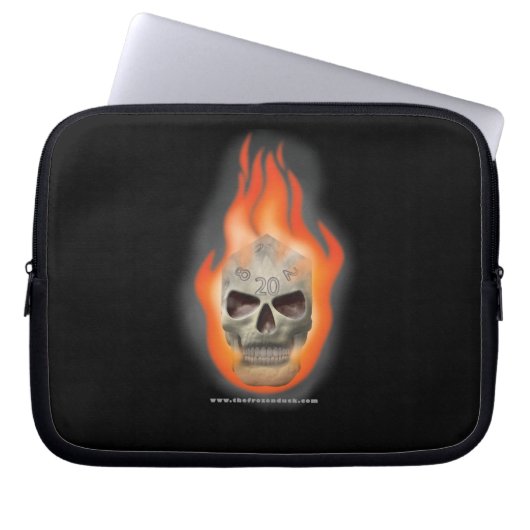 Schädel die laptopschutzhülle (Vorderseite)