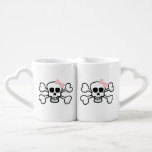 Schädel die Tasse der Liebhaber - bis Tod tun Sie<br><div class="desc">Paar-Tasse bis Tod tun uns Teil!</div>