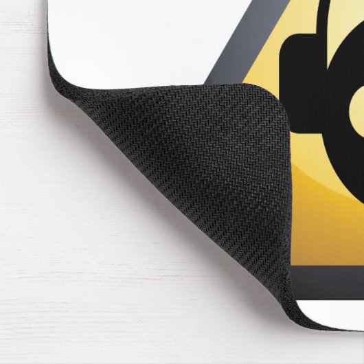 Schädel DJ Mousepad (Ecke)