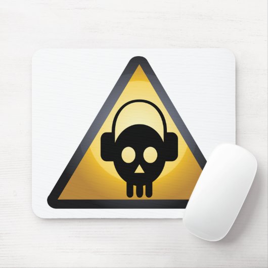 Schädel DJ Mousepad (Mit Mouse)