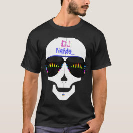 Schädel DJ T-Shirt
