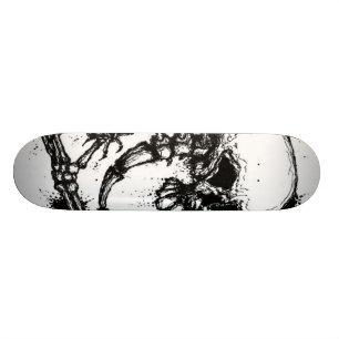 Schädel-Dorn und HandSkate-Brett Skateboard