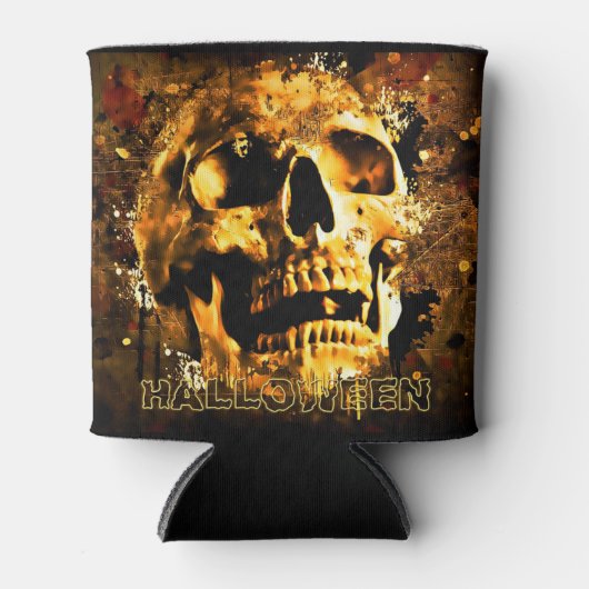 Schädel Dosenkühler (Vorderseite)