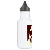 Schädel Edelstahlflasche (Links)