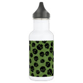 Schädel Edelstahlflasche (Links)