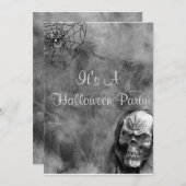 Schädel Einladung (Vorne/Hinten)