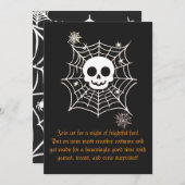 Schädel Einladung (Vorne/Hinten)