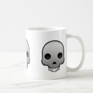 Schädel Emoji Kaffeetasse
