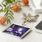 Schädel-Engels-Schlüsselanhänger "Gabriella" Schlüsselanhänger (Seite)