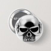 SCHÄDEL-ENTWURF BUTTON (Vorne & Hinten)