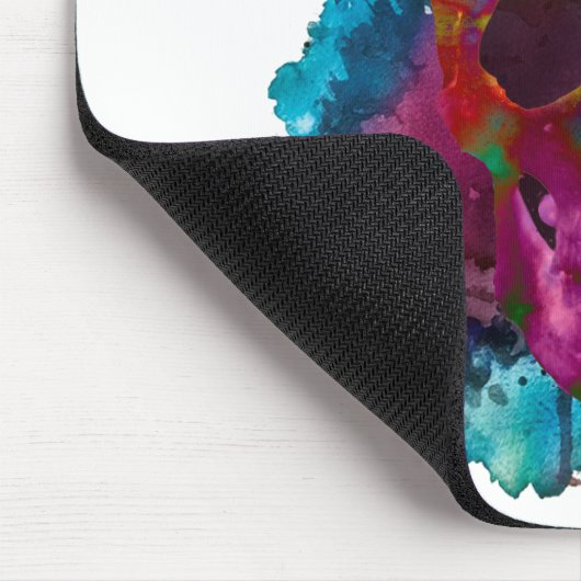 Schädel,- Explosion der Tinte ,(Skull -, Ink Mousepad (Ecke)