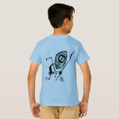 Schädel-Fackel Tiki Tänzer-Shirt durch Tiki tOny T-Shirt (Schwarz voll)